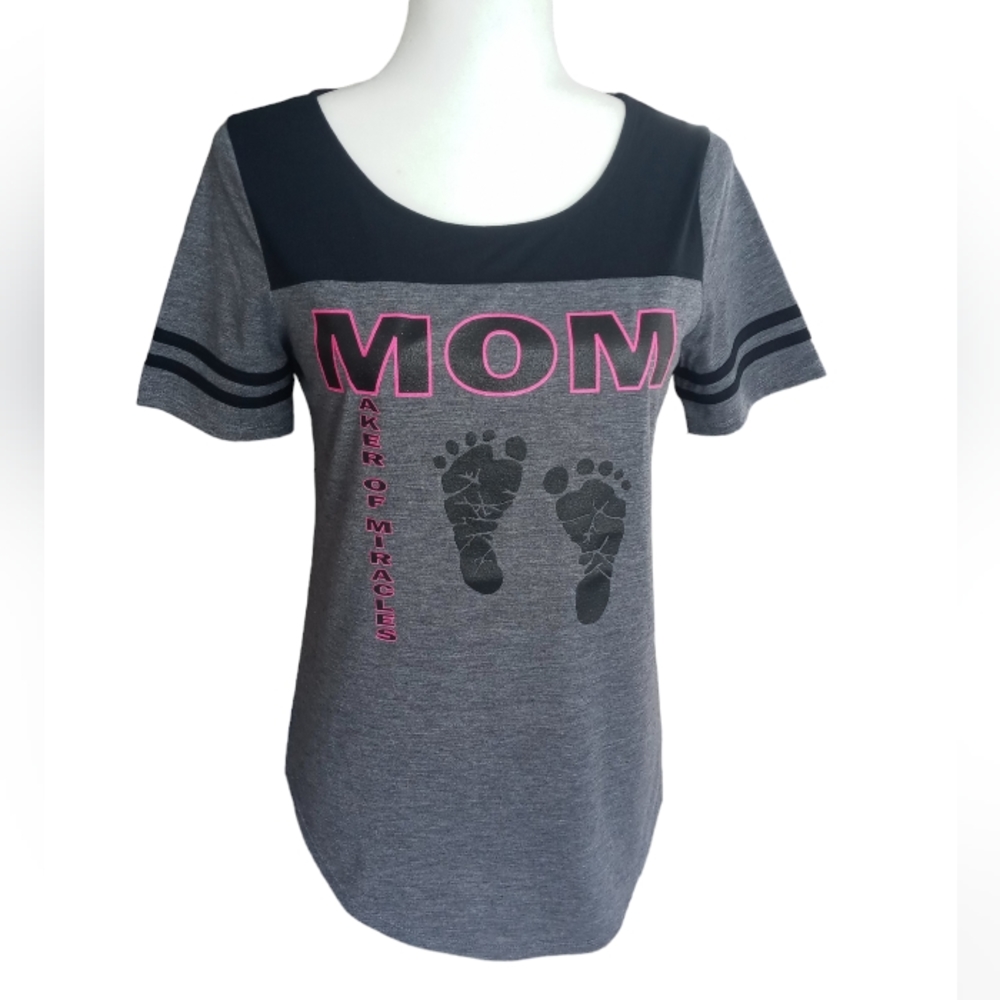 🌻LAST ONE🌻 MOM Maker Of Miracles Graphic Tee Shirt Size XXL